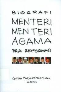 Image of Biografi Menteri-menteri Agama Era Reformasi